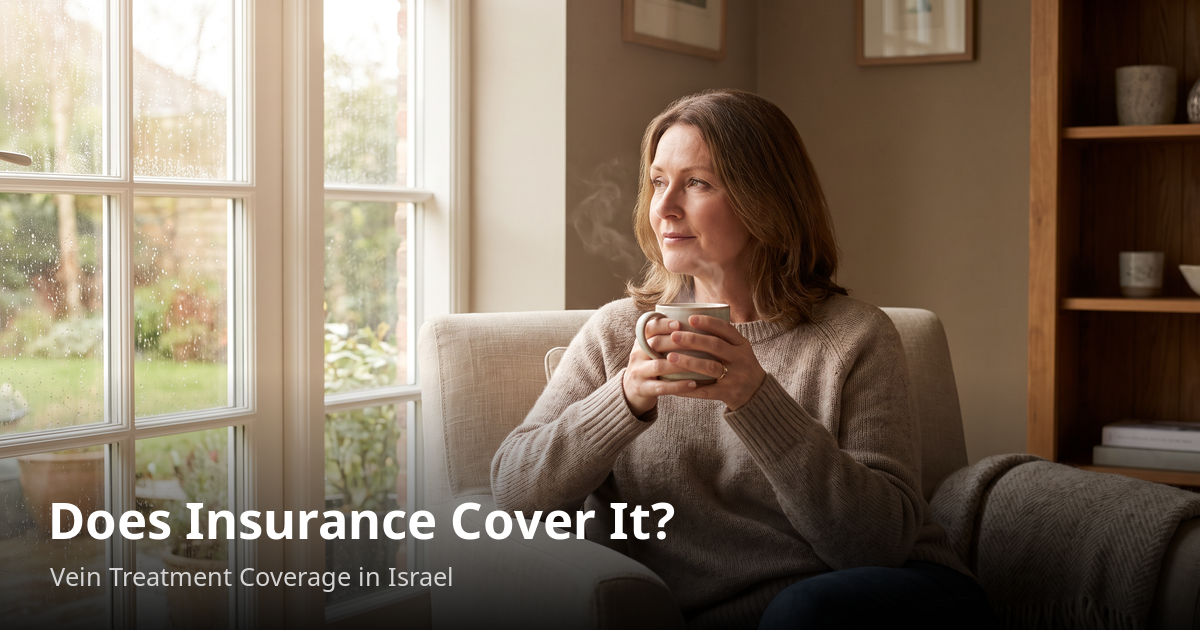 Read more about the article Does Israeli Health Insurance Cover Varicose Vein Treatment?